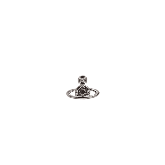 Nano Solitaire Single Stud Earring - Silver - 62010086-02P120-CN