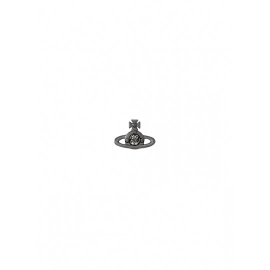 Nano Solitaire Stud Earring - Ruthenium - 62010086-S108-CN