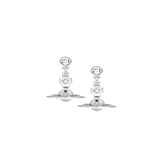 New Petite Orb Earrings - Silver - 62020032-W004-CN