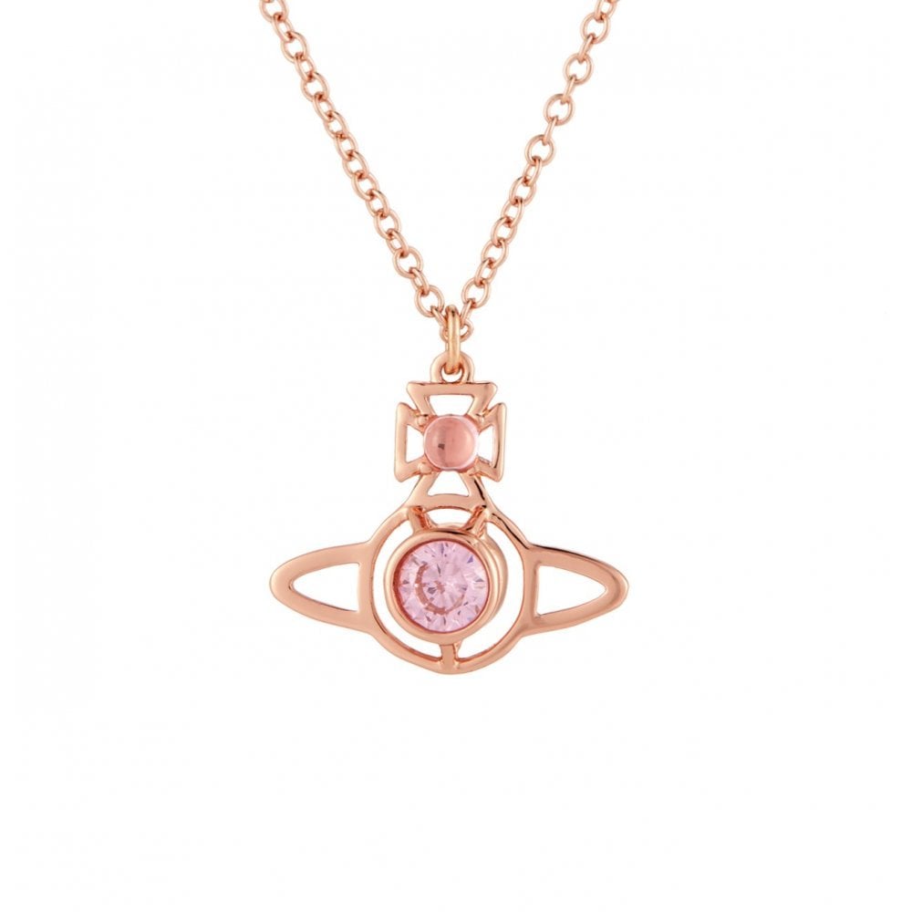 Vivienne westwood nora necklace rose gold sales