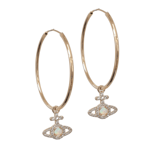 Olympia Hoop Earrings - Gold - 62030069-02R210-SM