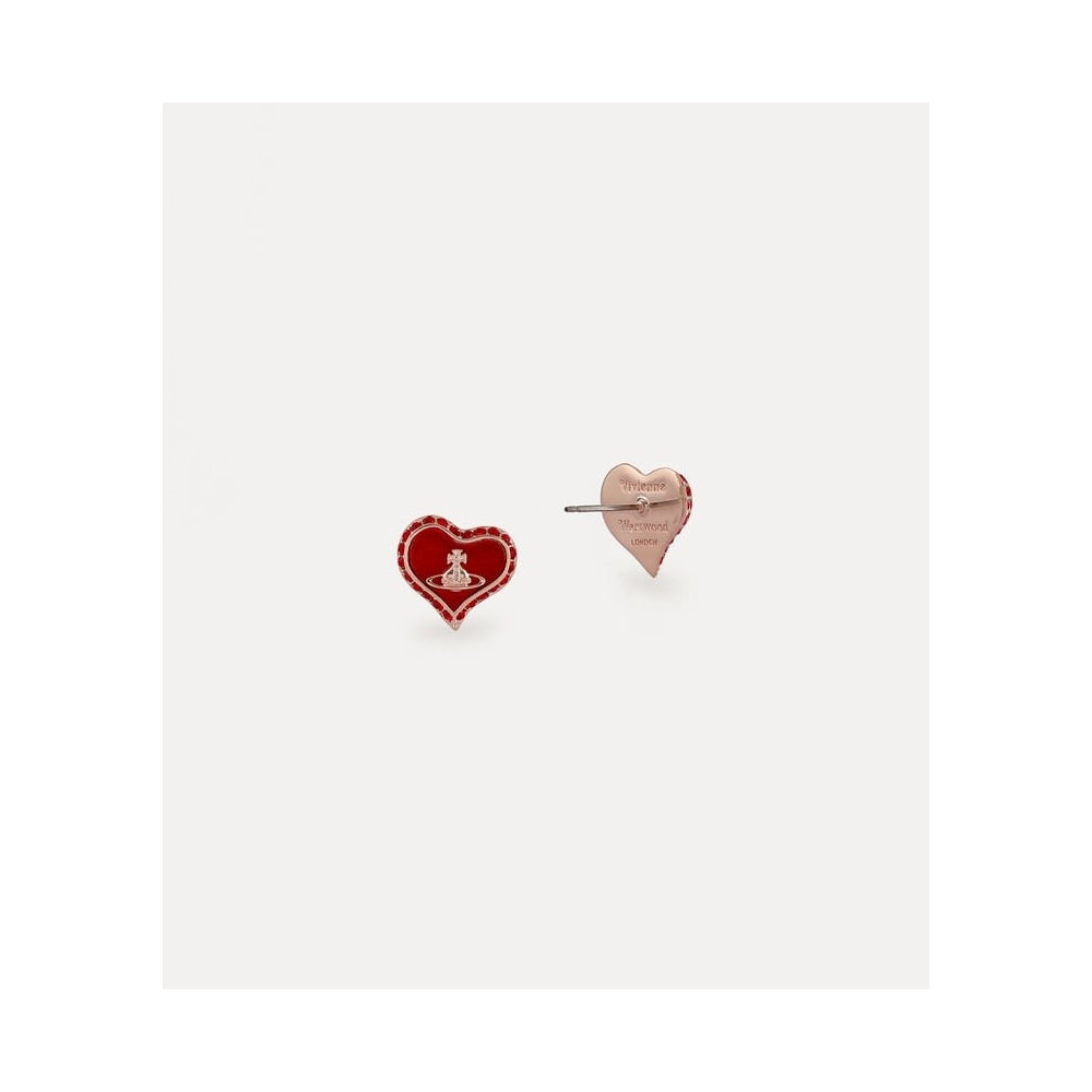 Petra Earrings - Rose Gold/Flame Red - 62010074-02G279-IM – Sarah