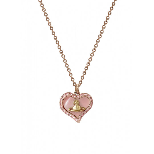 Petra Necklace - Rose - 63020103-G208-IM