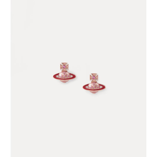 Regina Small Bas Relief Earrings - Pink - 62010164-G169-CN