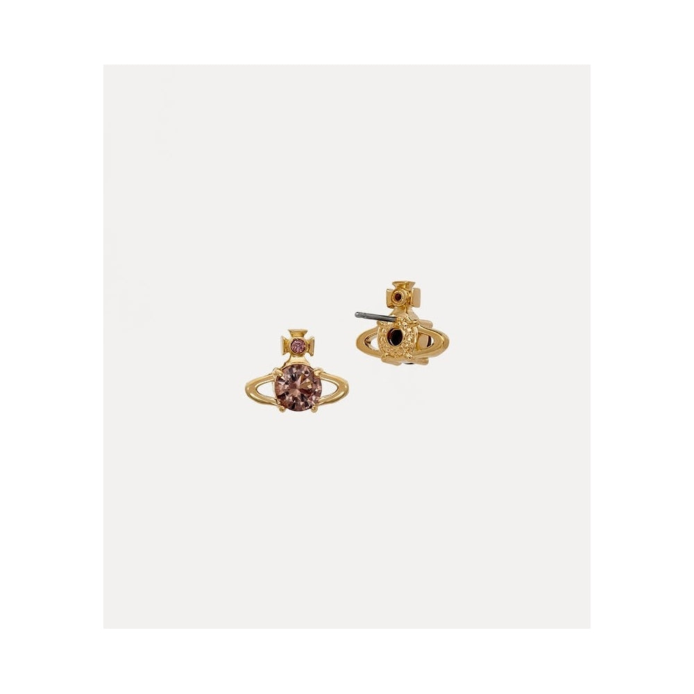 Reina Earrings - Gold/Brown - 62010070-02R446-SM – Sarah Layton