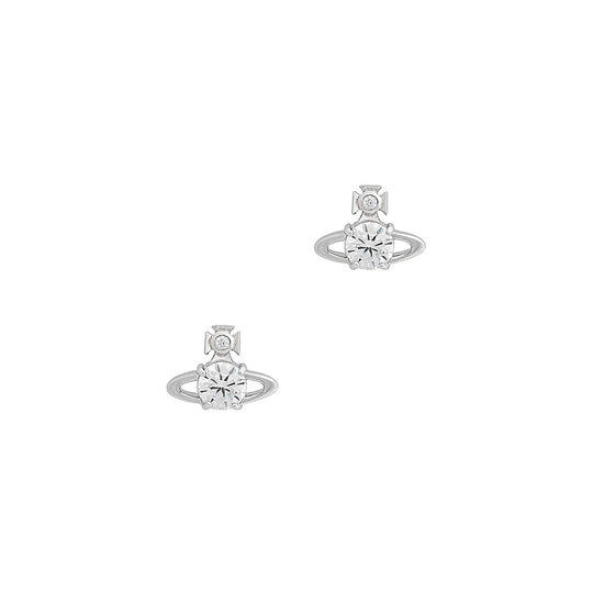 Reina Earrings - Rhodium - 62010070-W106-SM