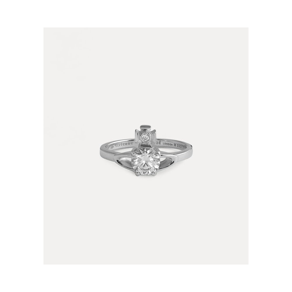 Vivienne Westwood Reina Petite Ring - Silver - Medium ~ SR1402/2