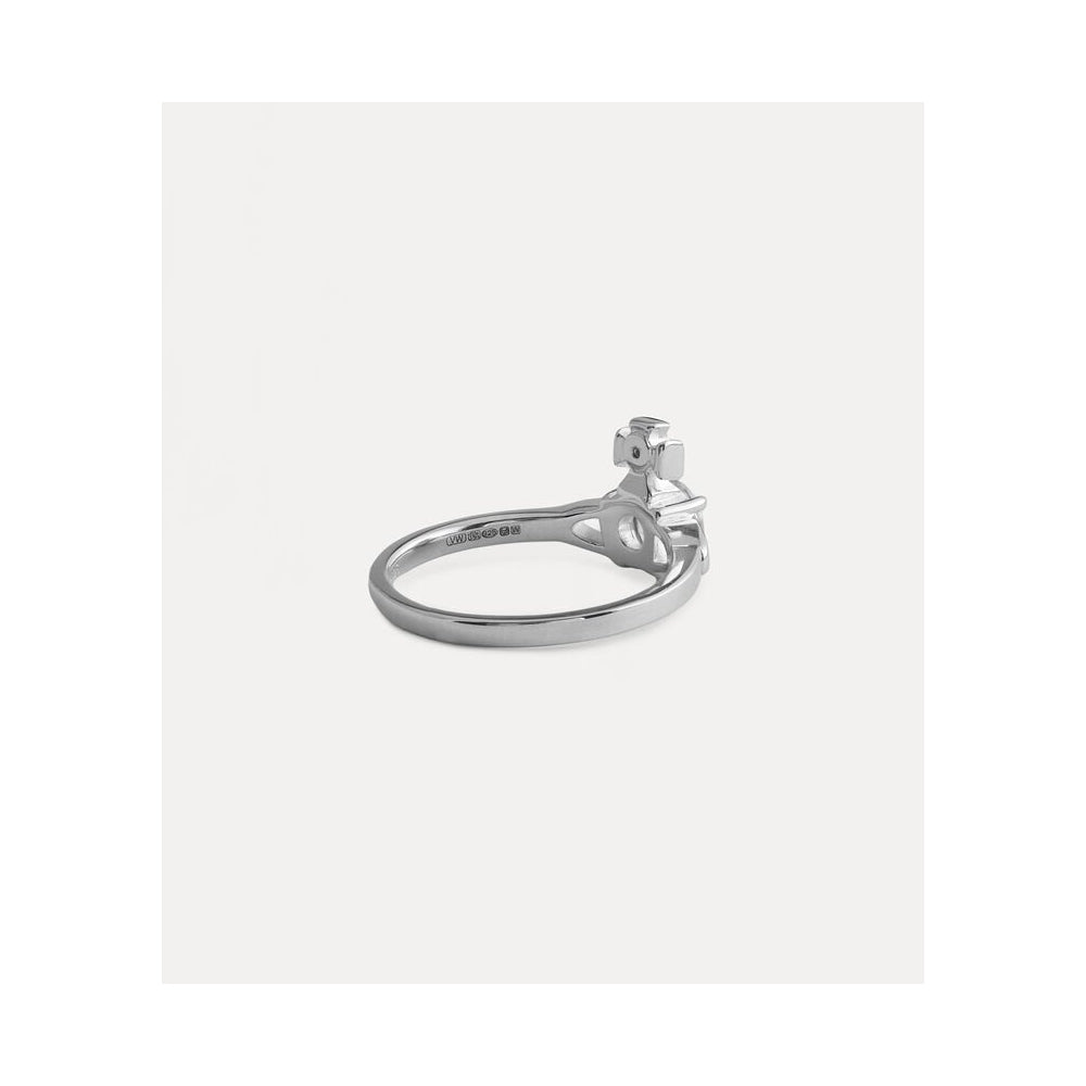 Vivienne Westwood Reina Petite Ring - Silver - Medium ~ SR1402/2