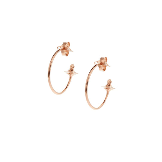 Rosemary Small Hoop Earrings - Rose Gold - 62030016-G002-IM