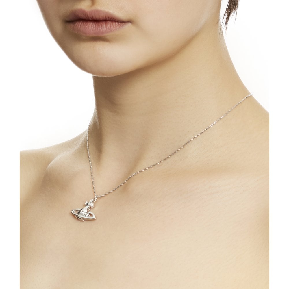 Vivienne Westwood Suzie Pendant - Rhodium ~ BPD990/1 – Sarah Layton