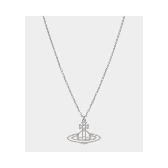 Thin Lines Flat Orb Short Pendant - Palladium - 63020260-W003-CN