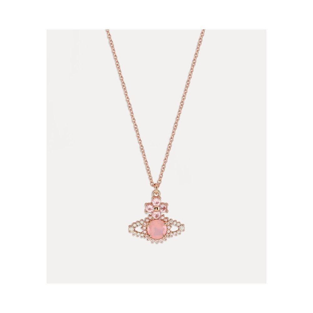 Vivienne westwood online pink orb necklace