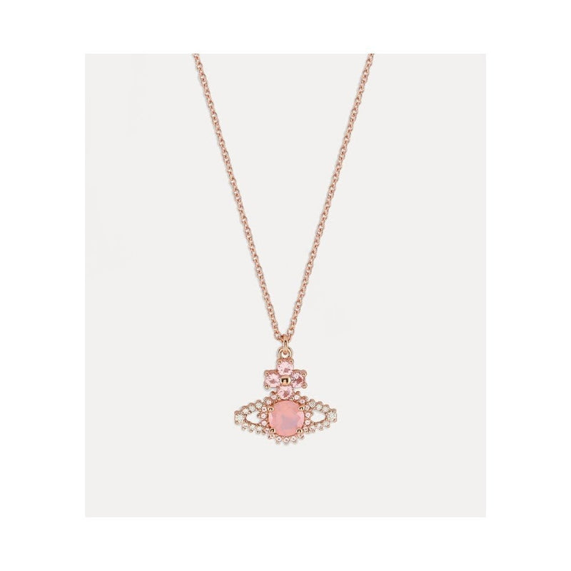 Valentina Orb Pendant Rose Gold Pink Opal 63020118-02G260