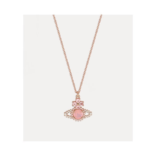 Valentina Orb Pendant - Rose Gold & Pink Opal - 63020118-02G260