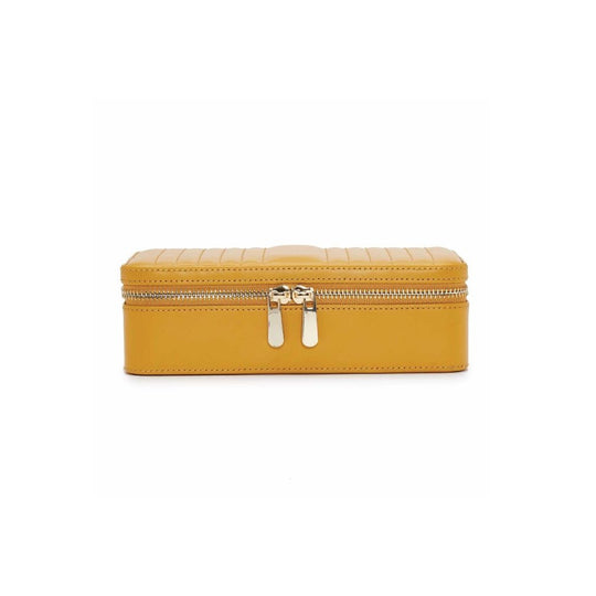 Maria Medium Zip Jewellery Case - Mustard - 766393