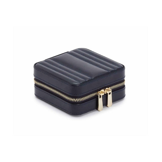 Maria Small Square Zip Case - Navy - 766217