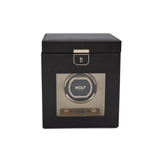 Palermo Single Watch Winder - Black Anthracite - 213702